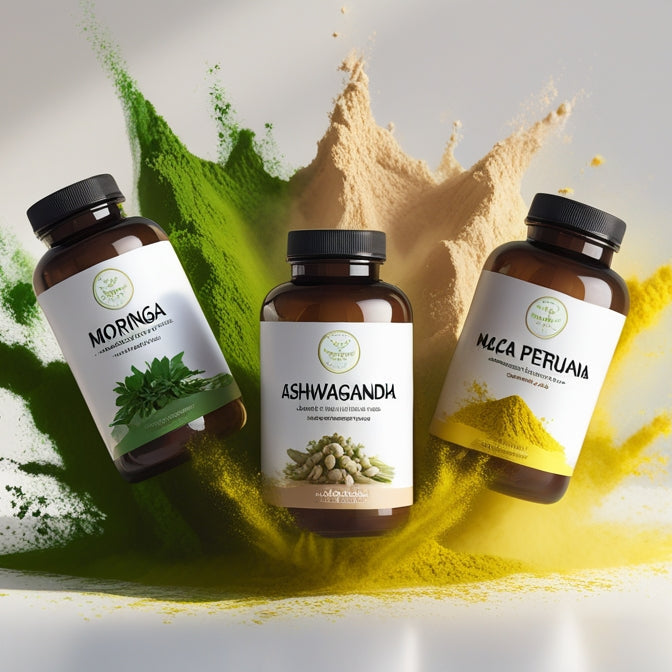💣 Combo Moringa + Maca Peruana + Ashwagandha ⬇️⬇️⬇️⬇️⬇️