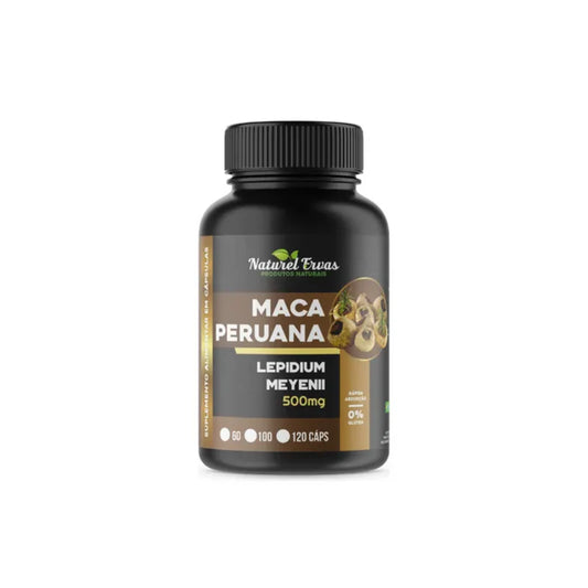 MACA PERUANA - 120 CÁPS | Frete grátis