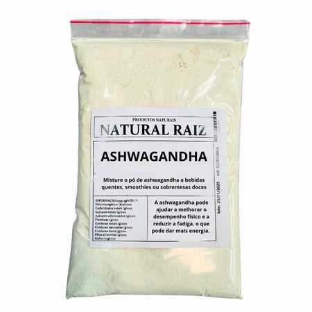 Ashwagandha Em Pó (Ginseng Indiano) 100% Raiz Importado | Frete grátis